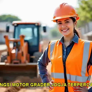 Mendalami fungsi motor grader untuk proyek jalan di Alun-Alun Kidul